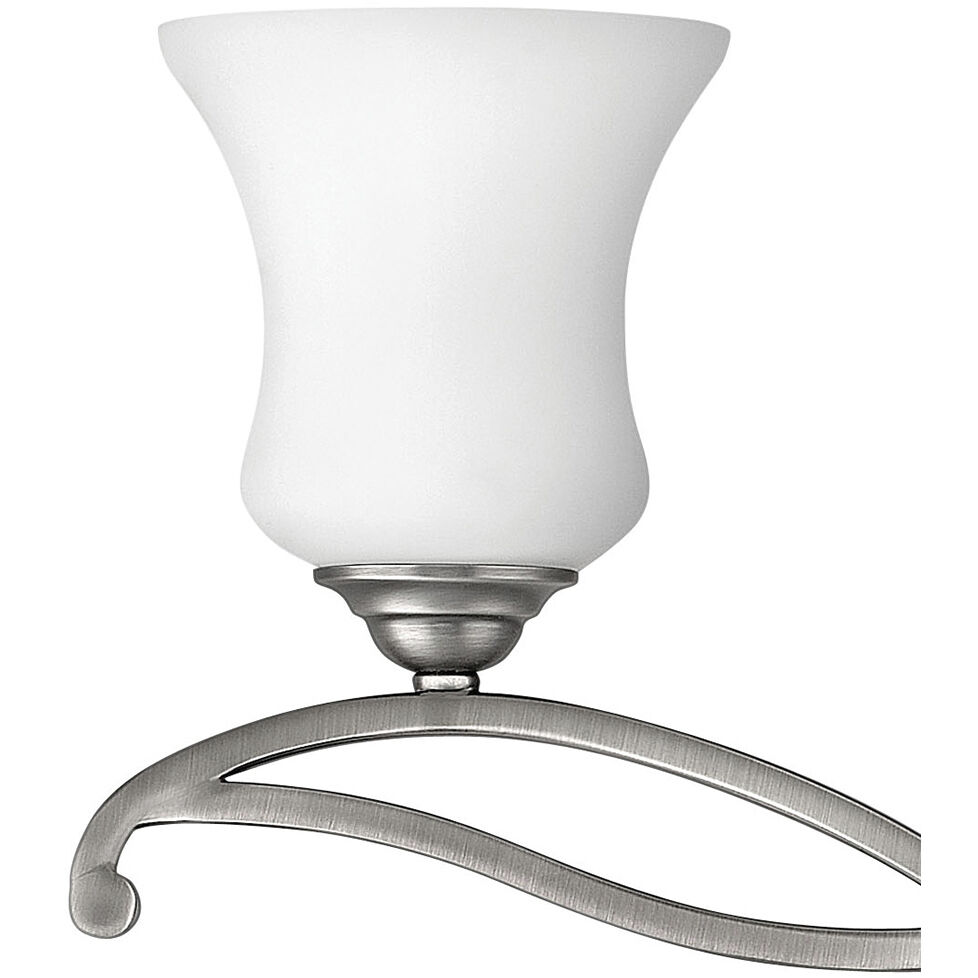 Brooke 3 Light 24 inch Antique Nickel Vanity Light Wall Light