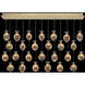 Essence 26 Light 54 inch Gold Pendant Ceiling Light