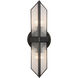 Cairo 2 Light 3.38 inch Urban Bronze Bath Vanity Light Wall Light