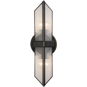 Cairo 2 Light 3.38 inch Urban Bronze Bath Vanity Light Wall Light