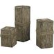 Roped 3 X 3 inch Candleholder