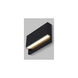 Sean Lavin Wend 120 12.96 watt Black Outdoor Wall/Step Light in 120V, Integrated LED
