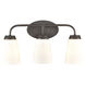 Winslow 3 Light 20 inch Oil Rubbed Bronze Vanity Light Wall Light