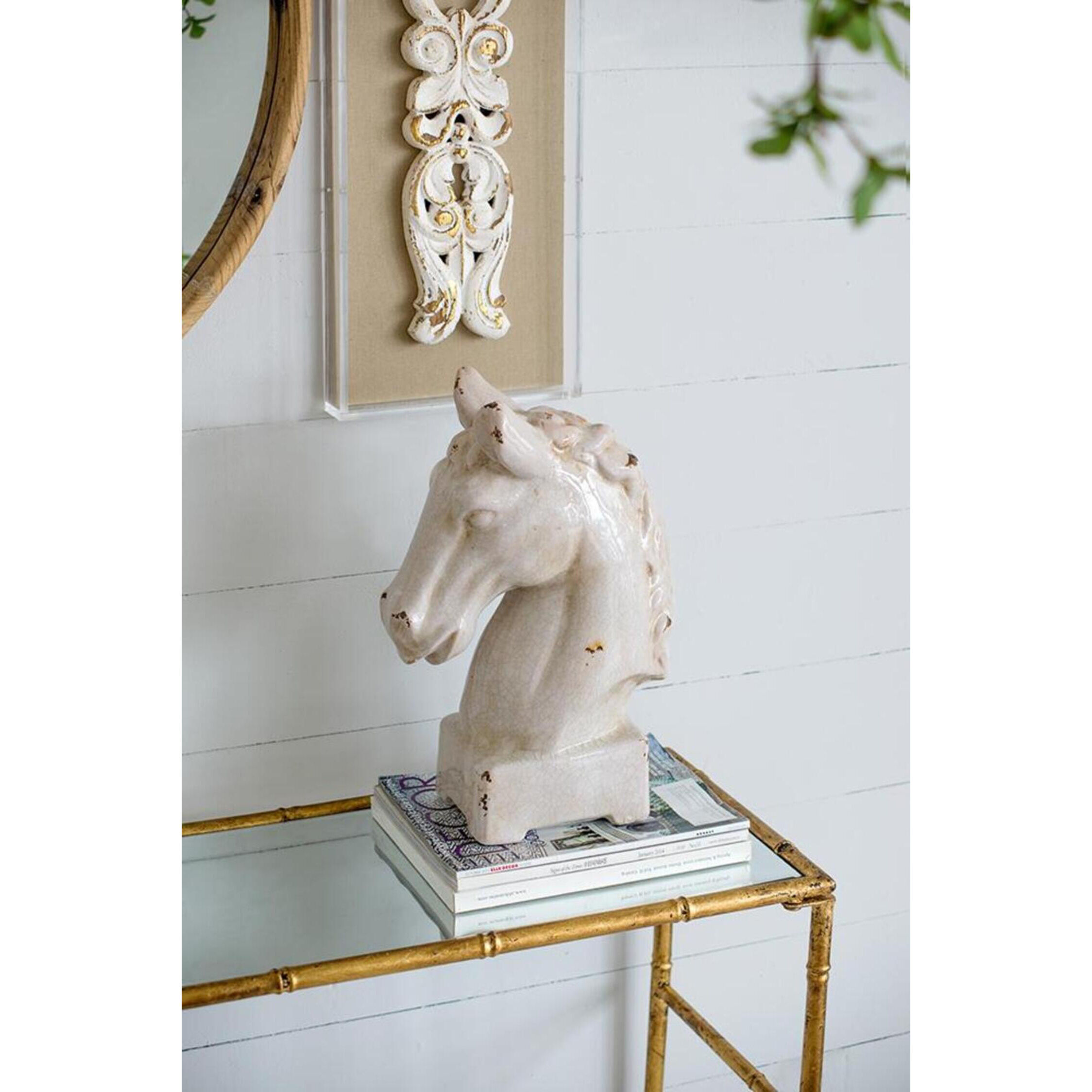 Anita Crackled White Objects