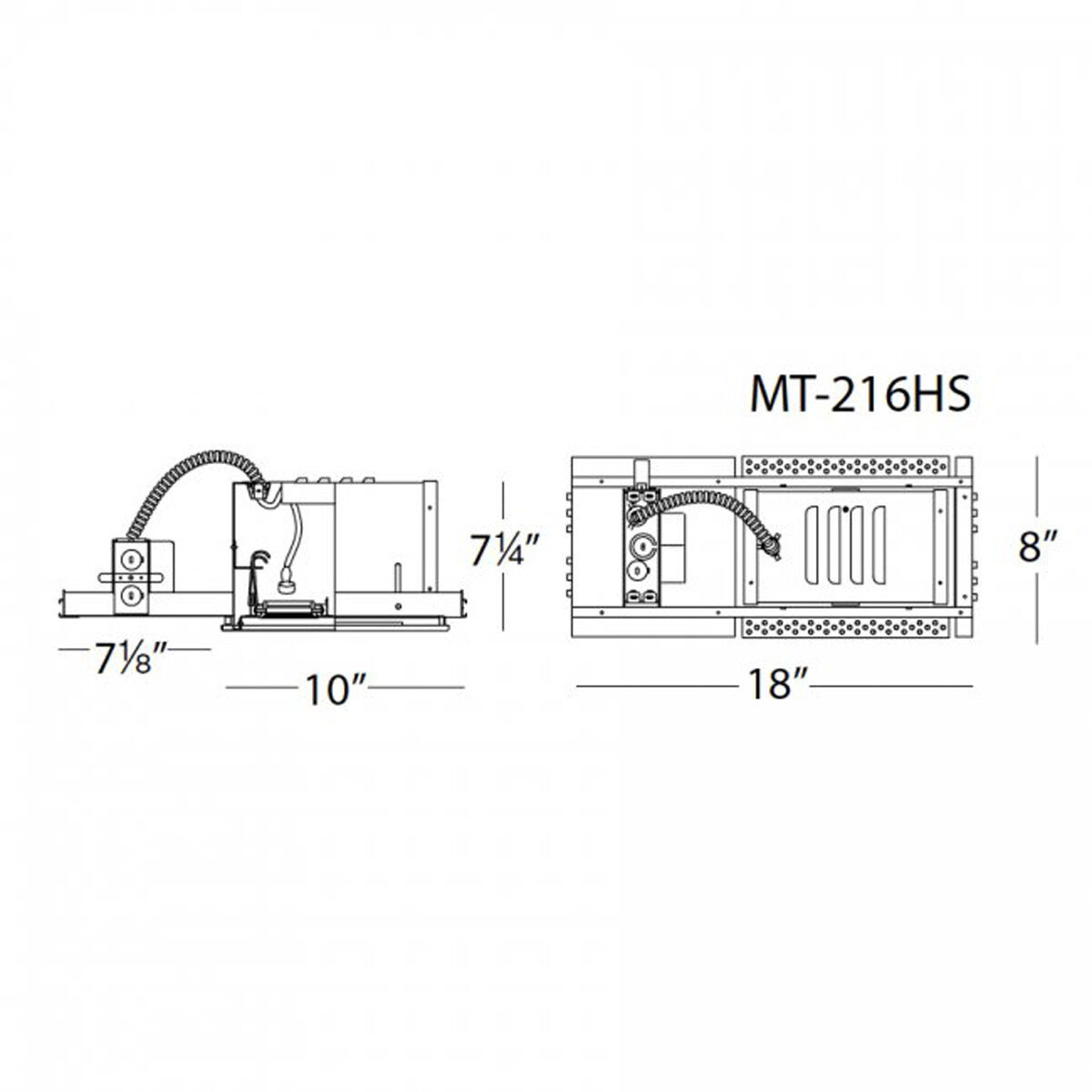 WAC GY5.3 White Recessed Lights