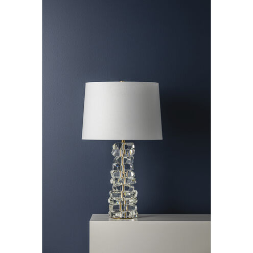 Bellarie 28.5 inch 15.00 watt Aged Brass Table Lamp Portable Light