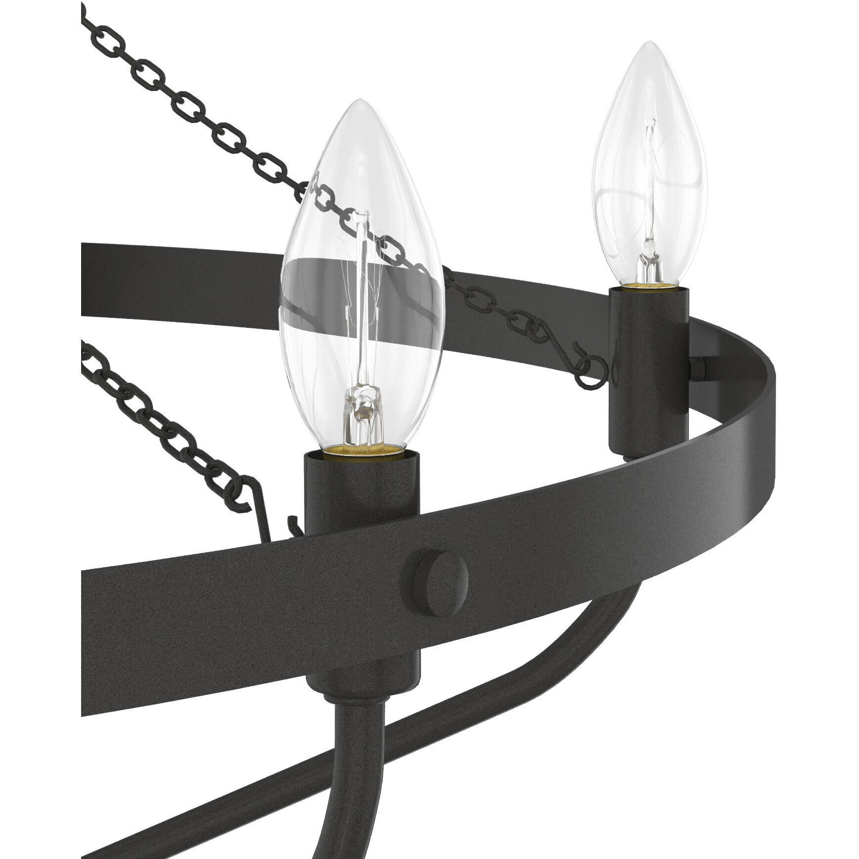 Merlin 7 Light 30 inch Noble Bronze Chandelier Ceiling Light