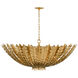 AERIN Hampton 8 Light 48 inch Gild Chandelier Ceiling Light, Grande