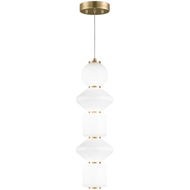 Dango LED 6.38 inch Oxidized Gold Pendant Ceiling Light