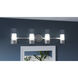 Logan LED 31 inch Brushed Nickel Bath Light Wall Light