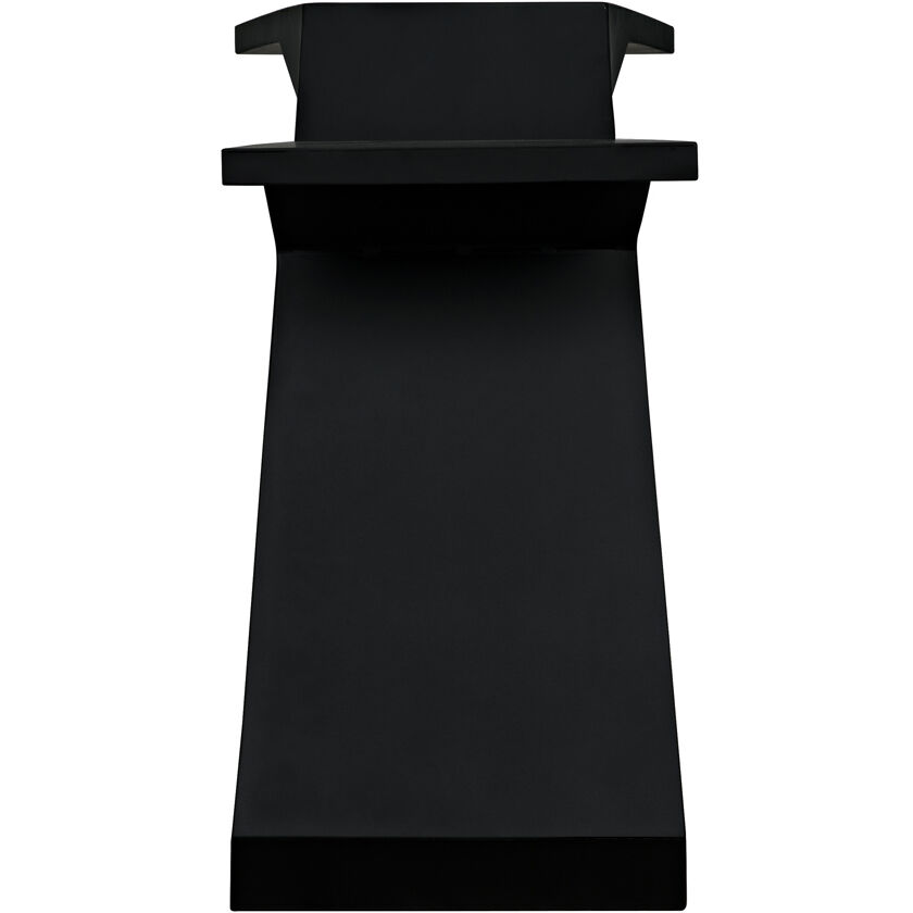 Gaston 30 X 25 inch Matte Black Console/Side Table