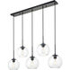 Huntington 5 Light 8 inch Black Pendant Ceiling Light