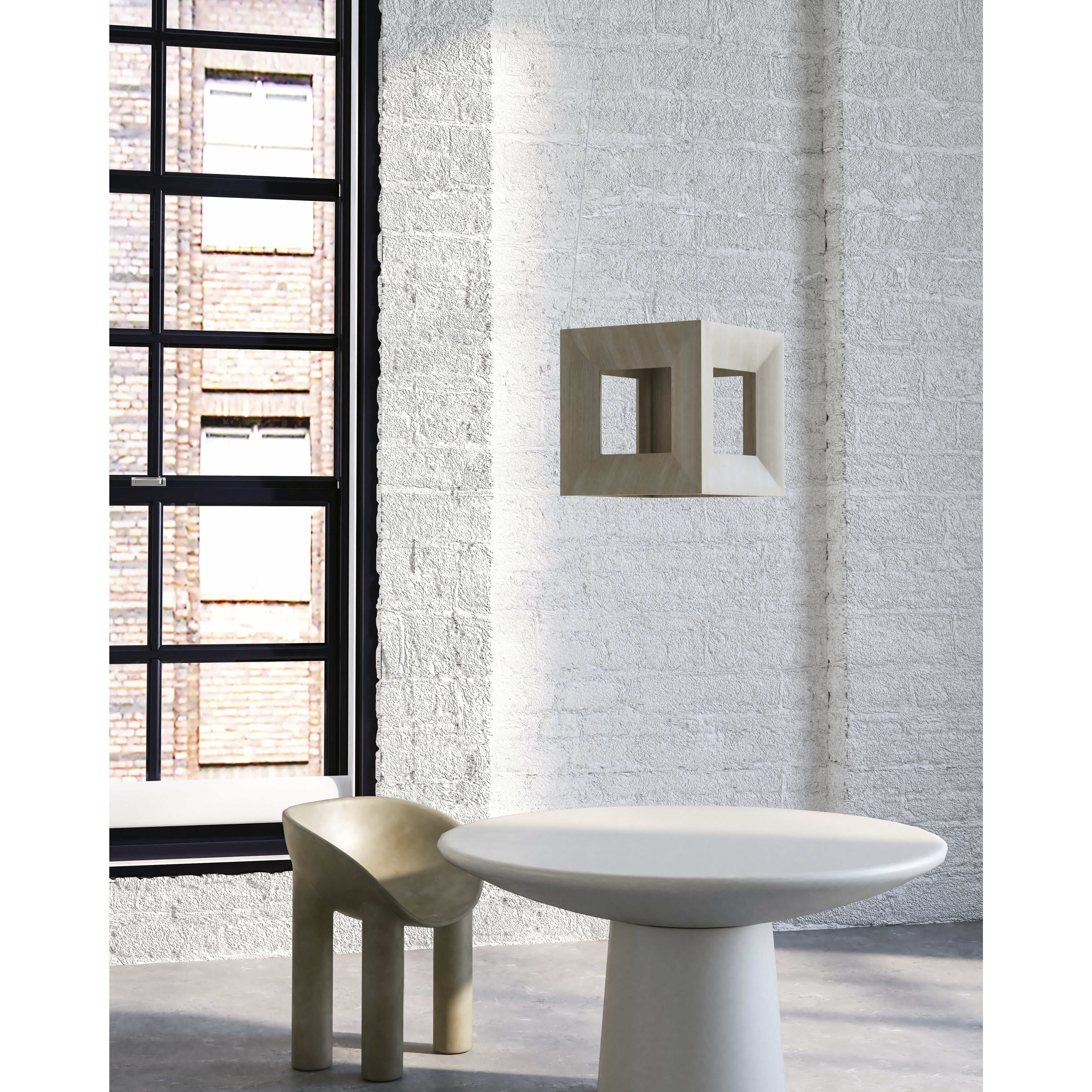 Morina Pendant Ceiling Light in White Oak