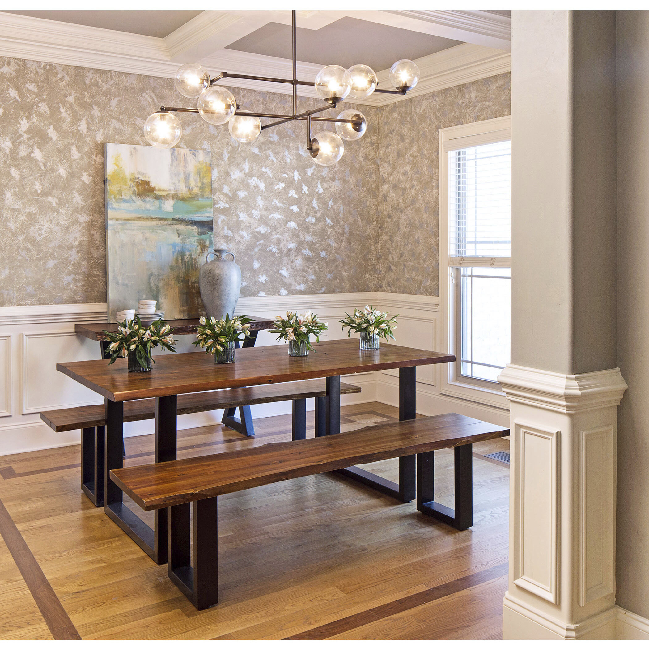 Mottled Starling 20 X 12 inch Vase