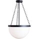 Rhonda 1 Light 15.5 inch Matte Black Pendant Ceiling Light