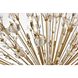 Vera 100 Light 25.5 inch Satin Gold Chandelier Ceiling Light