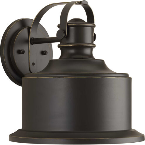 Callahan LED LED 12 inch Antique Bronze Outdoor Wall Lantern, Medium, Progress LED