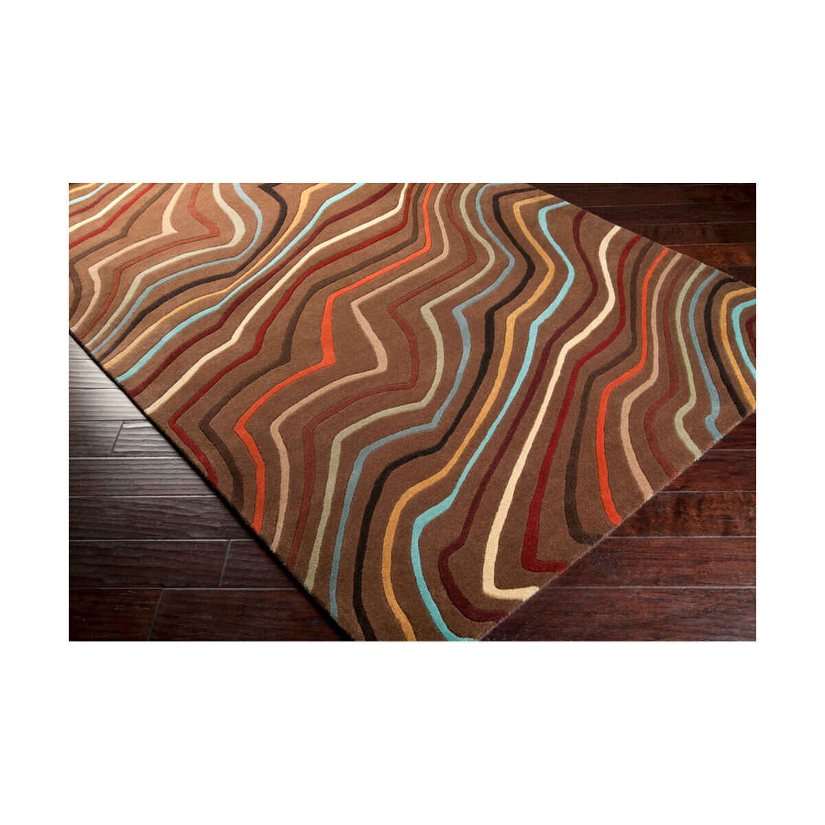 Philadelphia 117 X 117 inch Dark Red/Dark Brown/Khaki/Garnet/Aqua/Tan/Moss Rugs, Wool