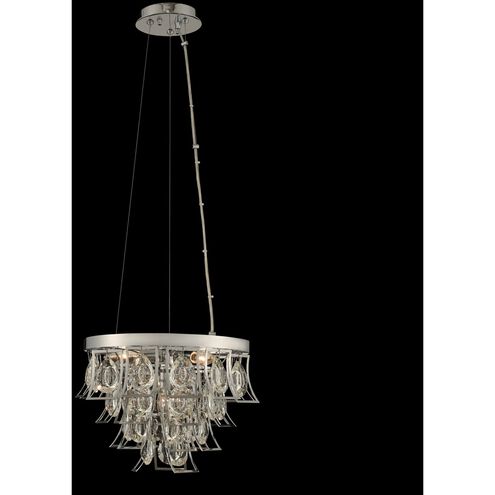 Carmella 4 Light 14 inch Chrome Pendant Ceiling Light