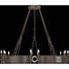 Mirage 12 Light 49.75 inch Bronze Chandelier Ceiling Light