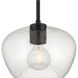 Pomari 1 Light 9.75 inch Matte Black Pendant Ceiling Light