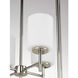 Replay 4 Light 18 inch Polished Nickel Pendant Ceiling Light