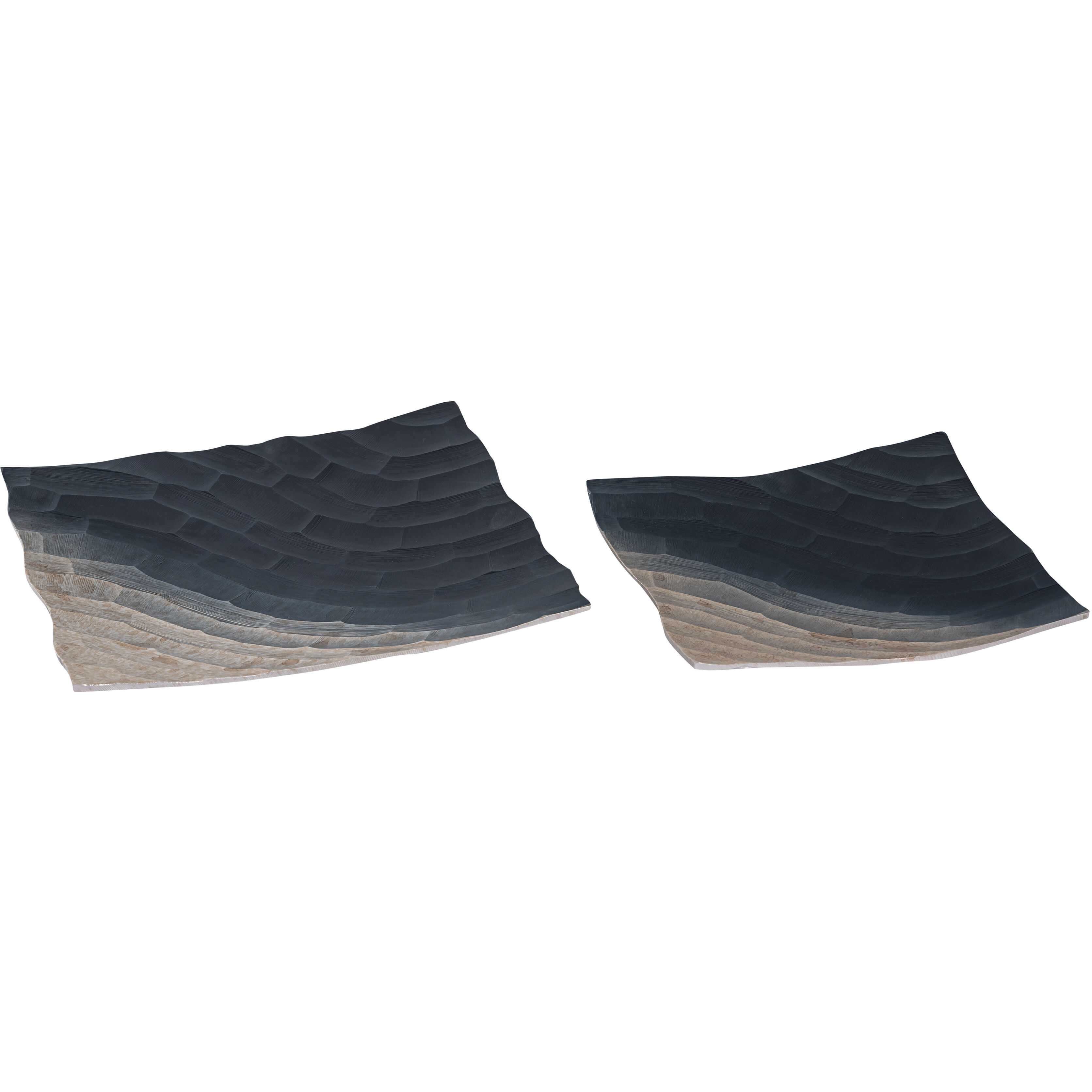 Colin Bronze Ombre Tray, Set of 2