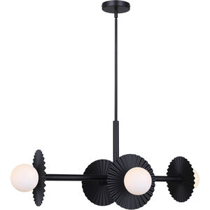 Payton 4 Light 16.88 inch Black Chandelier Ceiling Light