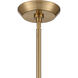 Starburst 19 Light 26 inch Satin Brass Chandelier Ceiling Light