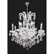 Maria Theresa Grand 12 Light 26 inch Silver Chandelier Ceiling Light, Grand
