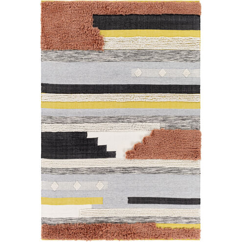 Yuva 36 X 24 inch Brick Red Rug in 2 x 3, Rectangle