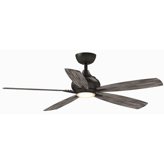 Doren 52 inch Black Fan-Uni