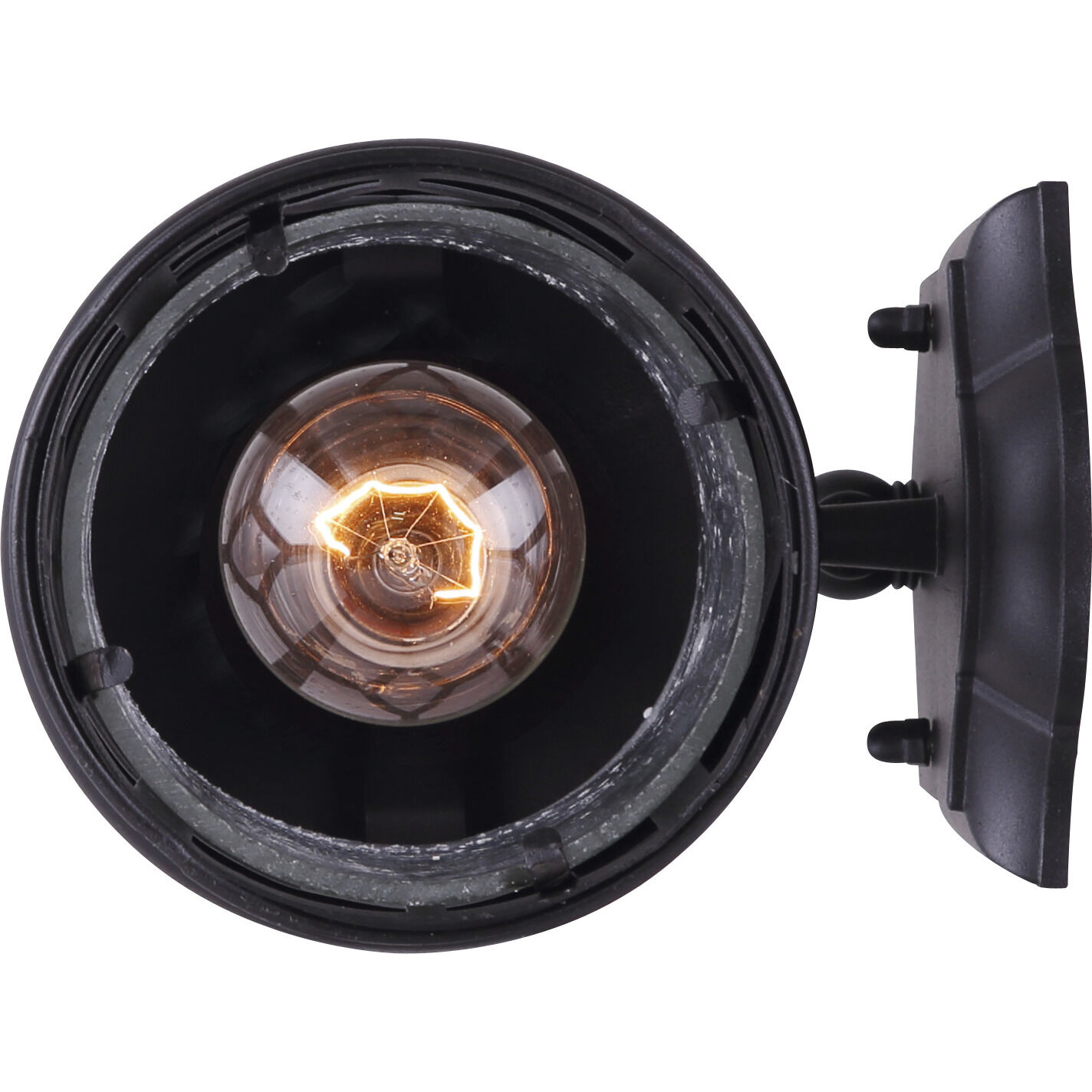 Madison 1 Light 13 inch Black Outdoor Downlight