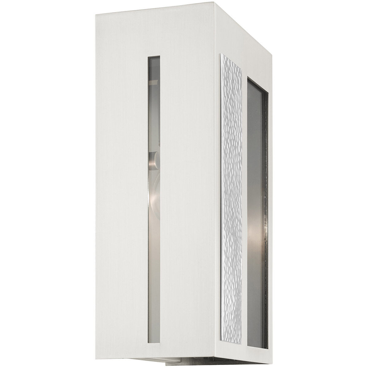 Lafayette 1 Light 11 inch Brushed Nickel Outdoor ADA Wall Lantern