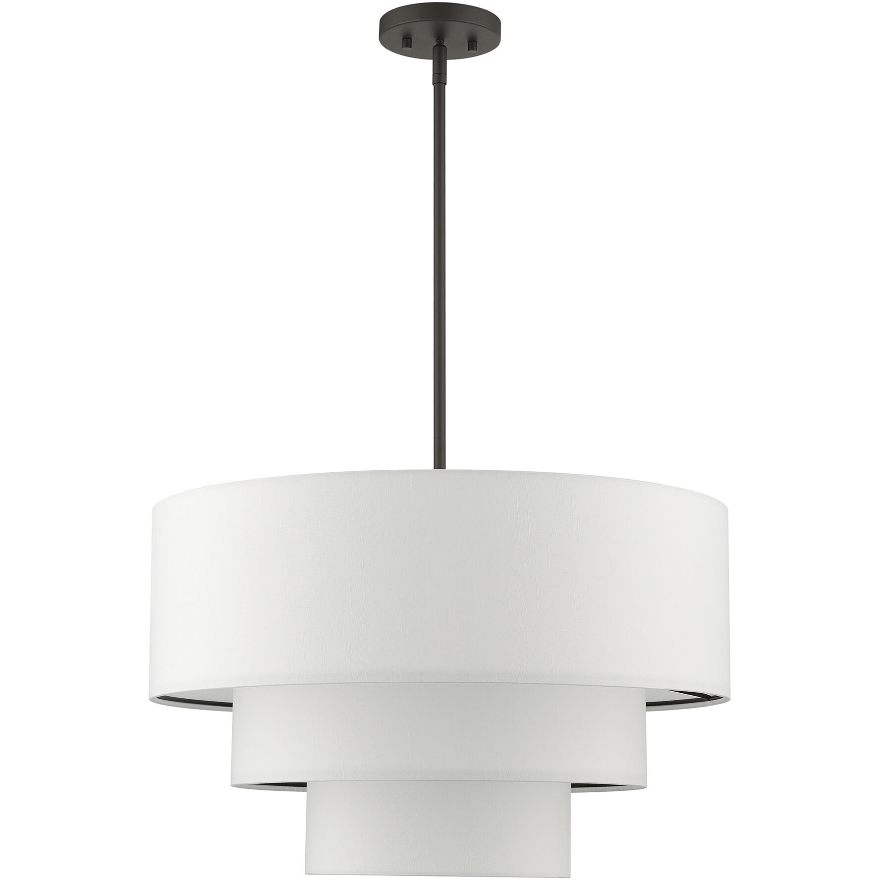 Carrington 4 Light 23 inch Bronze Pendant Chandelier Ceiling Light