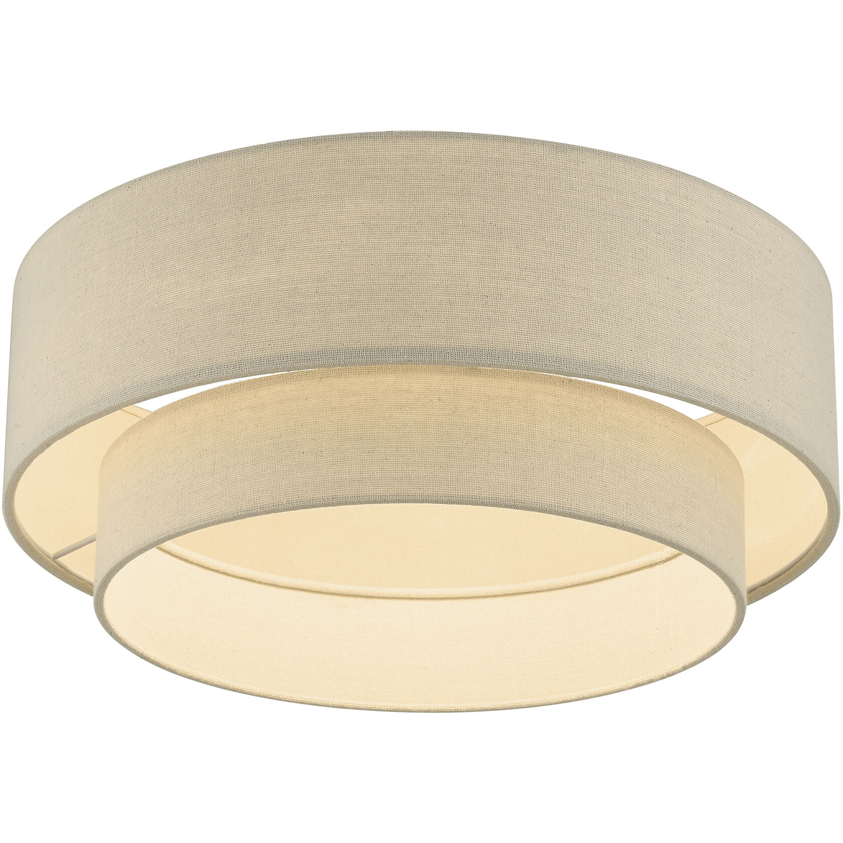 Bellingham 3 Light 18 inch Antique Gold Leaf Semi Flush Mount Ceiling Light, Large