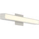 Vantage LED Brushed Nickel Bath Vanity Wall Light
