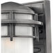 Reef Outdoor Wall Mount Lantern in Hematite, Small