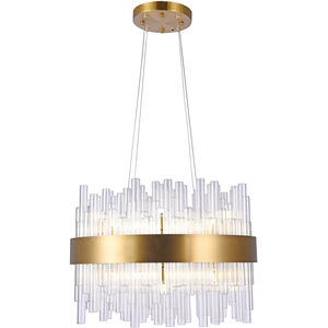 Canada LED 24 inch Brass Chandelier Ceiling Light