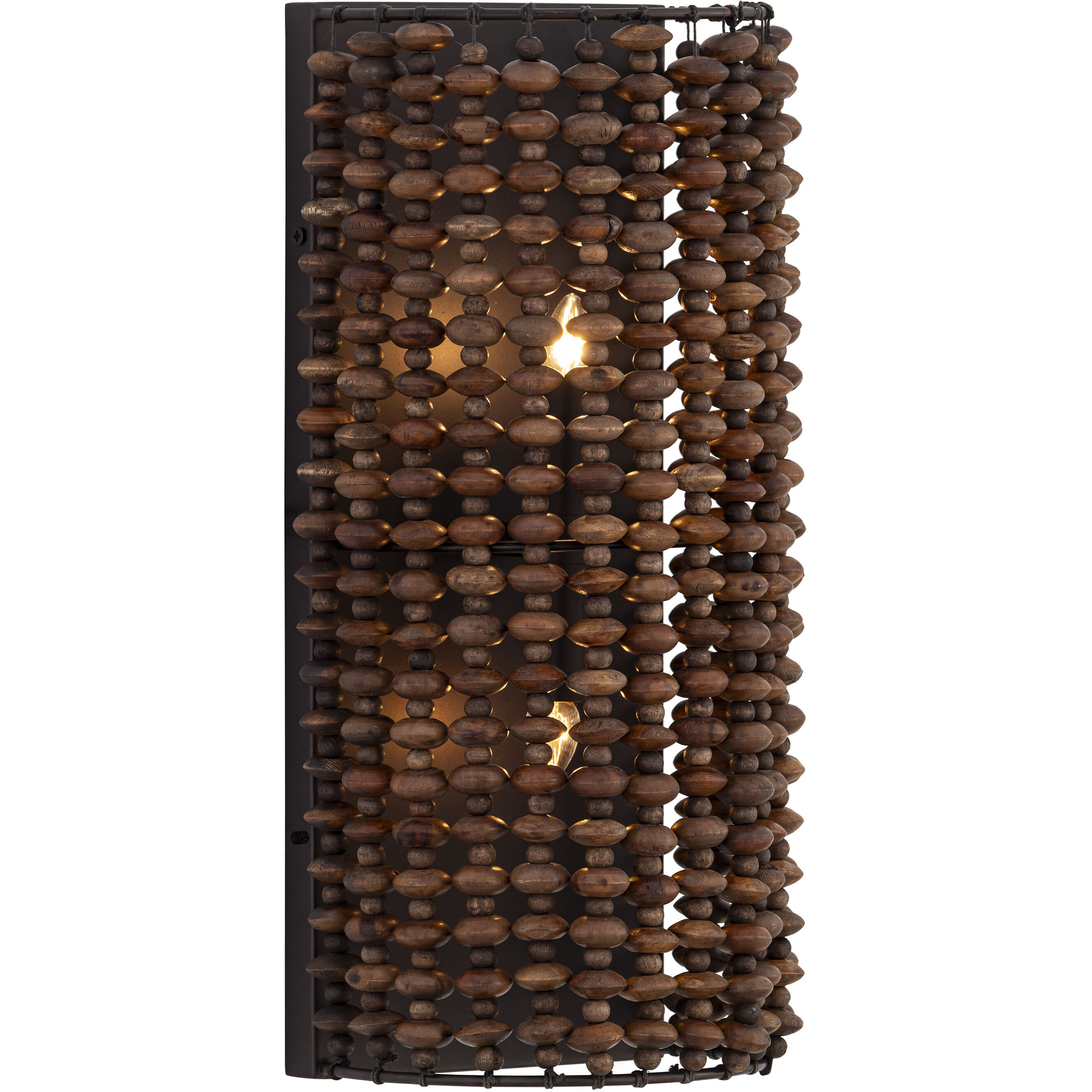 Beaudelle 2 Light 8.25 inch Dark Bronze Wall Sconce Wall Light