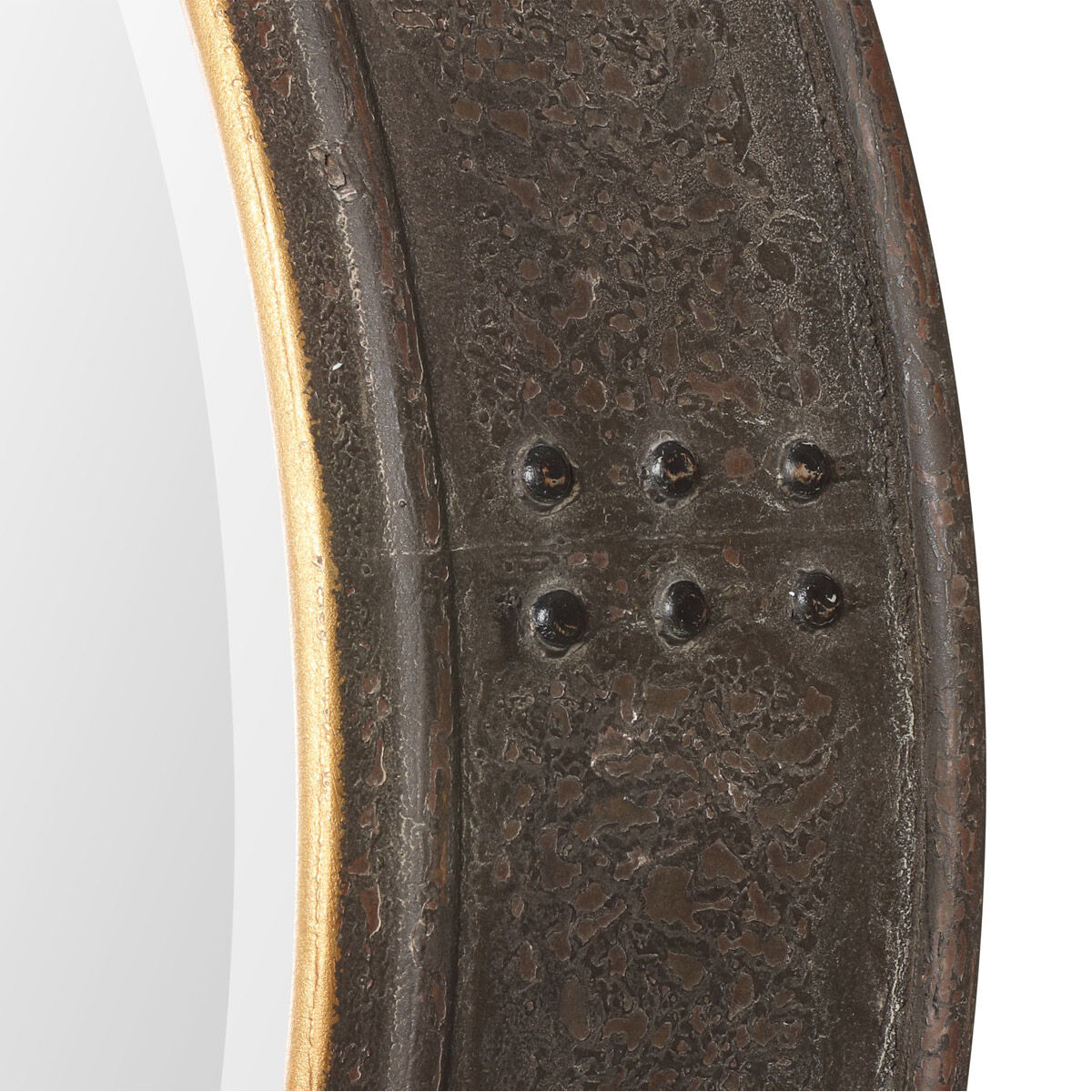 Sturdivant 27 X 27 inch Antiqued Gold Mirror