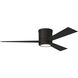 Clarity 52 52 inch Oil Rubbed Bronze with Roman Bronze Blades Ceiling Fan