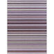 Calvin 36 X 24 inch Bright Purple, Eggplant, Medium Gray Rug