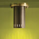 Ruehl 1 Light Lacquered Bronze Flush Mount Ceiling Light