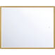 Cerissa 36 X 28 inch Gold Wall Mirror