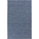 Ravena 36 X 24 inch Navy, Denim Rug