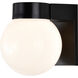 Brentwood 1 Light 7 inch Bronzotic Outdoor Wall Mount