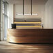 Balance Beam Linear Pendant Ceiling Light in 3000K, dweLED