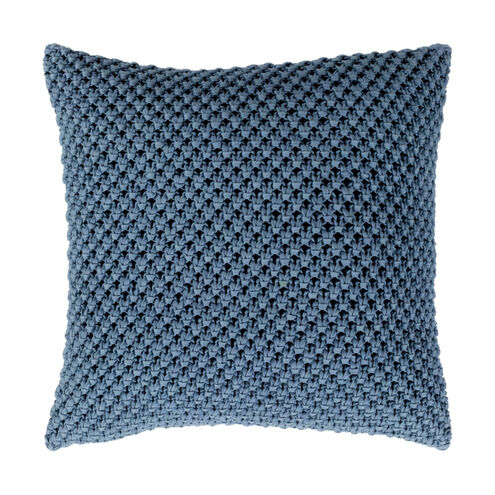 Anthony 22 X 22 inch Denim Pillow Kit, Square