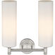 Crown Point 2 Light 13.88 inch Bathroom Vanity Light
